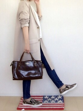 さにぃ。さん（レディース・153cm）の春コーディネート