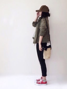 「ドラフトレプシィム」｜さにぃ。さん（レディース・153cm）の夏コーディネート