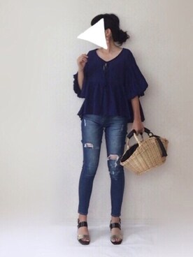 さにぃ。さん（レディース・153cm）の夏コーディネート