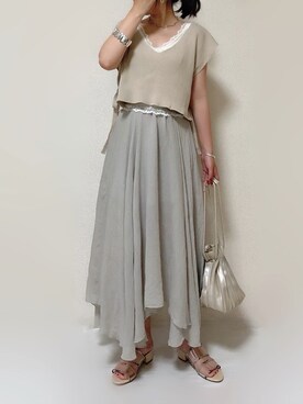 さにぃ。さん(レディース・153cm)の春コーディネート