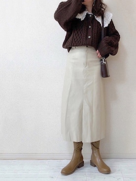 さにぃ。さん（レディース・153cm）の冬コーディネート