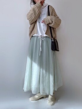 さにぃ。さん（レディース・153cm）の冬コーディネート