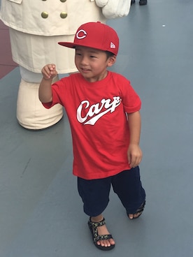 HARUMAさん（キッズ・100cm）の夏コーディネート