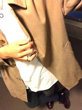 「Canal 4℃（カナルヨンドシー）のアイテム」を使った、たかはさん（メンズ・184cm）の秋コーディネート