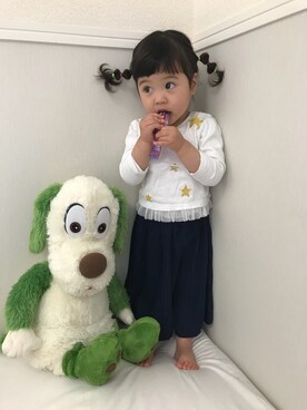 こはこゆさん（キッズ・80cm）の春コーディネート