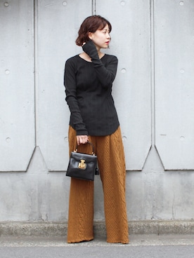 「GUCCI（グッチ）のアイテム（バッグ）」を使った、katakoさん（レディース・159cm）の夏コーディネート