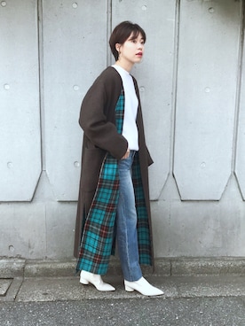 katakoさん（レディース・159cm）の秋コーディネート