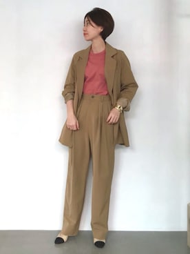 katakoさん（レディース・159cm）の冬コーディネート