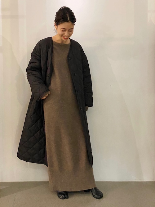 美品✨Curensology カレンソロジー ヤクロングニットワンピース グレー Curensology（カレンソロジー）の「Curensology(カレンソロジー