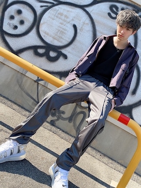 「SHAREEF（シャリーフ）のアイテム（デニムジャケット）」を使った、shigeさん（メンズ・175cm）の夏コーディネート
