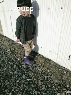 mucc🌱さん（キッズ・90cm）の冬コーディネート