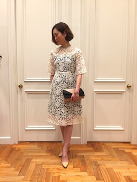 「きれいめコーディネート」｜とよぴさん（レディース・165cm）の春コーディネート