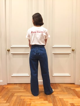 「Banner Barrett（バナーバレット）のアイテム」を使った、とよぴさん（レディース・165cm）の春コーディネート