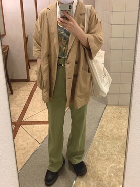 🕊さん(レディース・158cm)の夏コーディネート