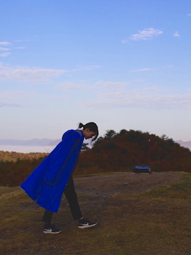 「ESPRIT（エスプリ）のアイテム（パンツ）」を使った、りんろんさん（レディース・163cm）の秋コーディネート
