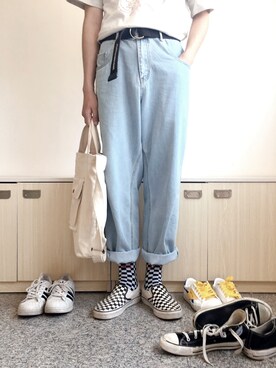 长谷川健力宝さんのコーディネート