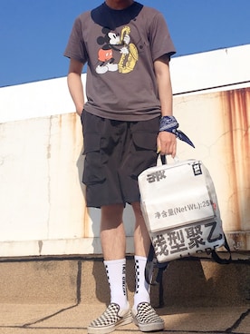 长谷川健力宝さんのコーディネート