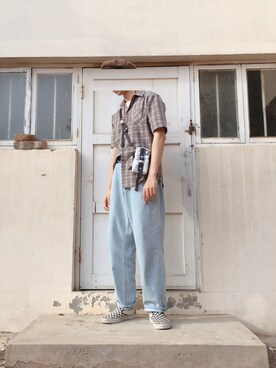 长谷川健力宝さんのコーディネート