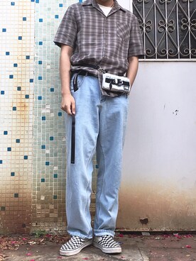 长谷川健力宝さんのコーディネート