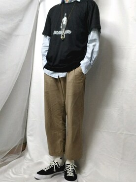 长谷川健力宝さんのコーディネート