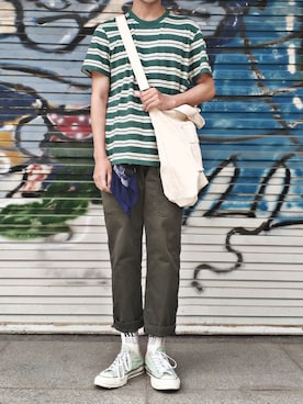 长谷川健力宝さんのコーディネート