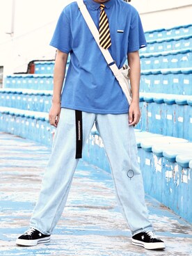 长谷川健力宝さんのコーディネート