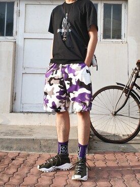 长谷川健力宝さんのコーディネート