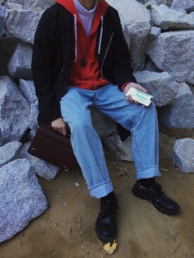 长谷川健力宝さんのコーディネート