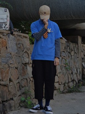 长谷川健力宝さんのコーディネート