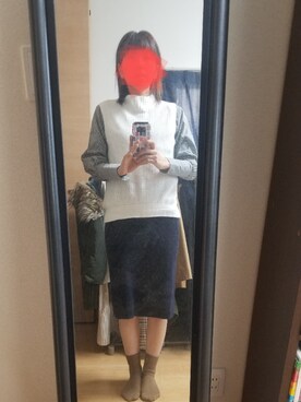 「equo（エクオ）のアイテム」を使った、ayumiさん（レディース・168cm）の春コーディネート