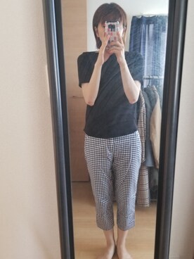 「BEAMS（ビームス）のアイテム」を使った、ayumiさん（レディース・168cm・40代）の夏コーディネート