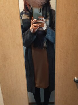 「アイテム（ワンピース/ドレス）」を使った、ayumiさん（レディース・168cm・40代）の秋コーディネート