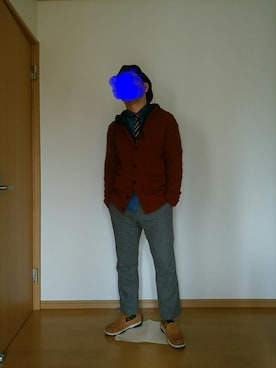 「GLOBAL WORK（グローバルワーク）のアイテム（フォーマルスーツ/小物）」を使った、よっさんさん（メンズ・168cm）の秋コーディネート