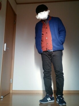 「GLOBAL WORK（グローバルワーク）のアイテム（フォーマルスーツ/小物）」を使った、よっさんさん（メンズ・168cm）の冬コーディネート