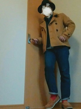 「アイテム（福袋/福箱）」を使った、よっさんさん（メンズ・168cm）の冬コーディネート