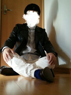 「BLUE WAY（ブルーウェイ）のアイテム（パンツ）」を使った、よっさんさん（メンズ・168cm）の春コーディネート