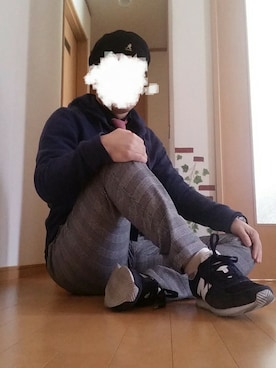 「GLOBAL WORK（グローバルワーク）のアイテム（フォーマルスーツ/小物）」を使った、よっさんさん（メンズ・168cm）の春コーディネート