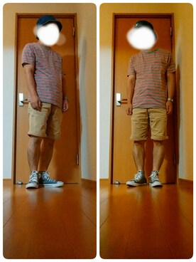 よっさんさん（メンズ・168cm）の夏コーディネート