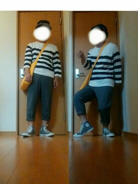 「疲れたな」｜よっさんさん（メンズ・168cm）の夏コーディネート