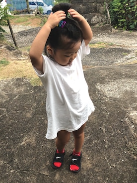 ひなりのゆわさん(キッズ・100cm)の秋コーディネート