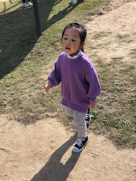 ひなりのゆわさん（キッズ・100cm）の秋コーディネート