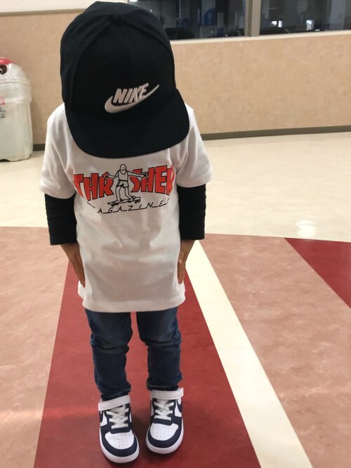 ひなりの Nikeのキャップを使ったコーディネート Wear