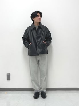 「green label relaxing（グリーンレーベルリラクシング）のアイテム（その他アウター）」を使った、irie_ｔさん（メンズ・165cm）の冬コーディネート