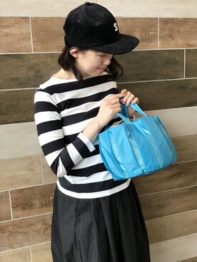「SEVENDAYS=SUNDAY（セブンデイズサンデイ）のアイテム（キャップ）」を使った、花咲トキさん（レディース・167cm）の秋コーディネート
