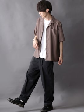 狩野 博文さん（メンズ・178cm）の春コーディネート