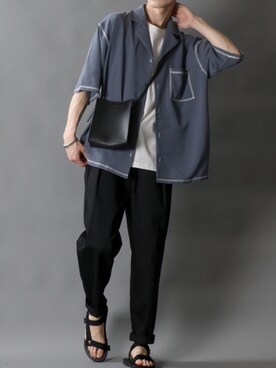 狩野 博文さん（メンズ・178cm）の春コーディネート