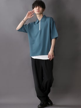 狩野 博文さん（メンズ・178cm）の春コーディネート