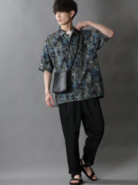 狩野 博文さん(メンズ・178cm)の春コーディネート