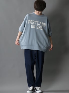 狩野 博文さん（メンズ・178cm）の春コーディネート