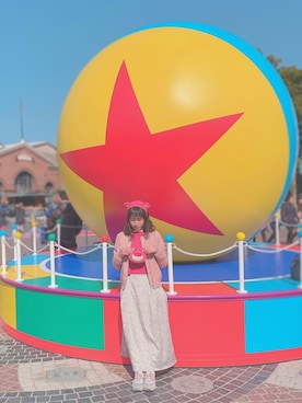「アイテム（イヤリング）」を使った、m i i k i🧸さん（レディース・156cm・20代）の春コーディネート
